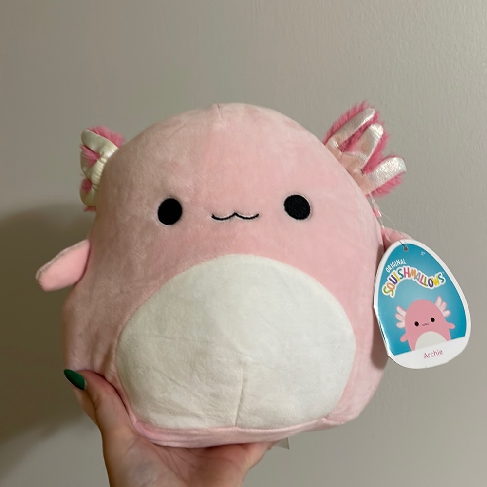 Archie the axolotl squishmallow 8 inch